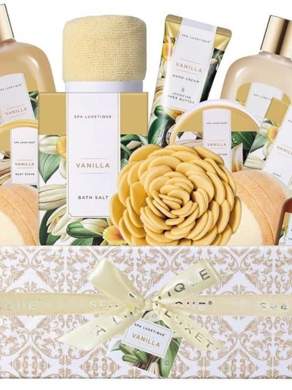Vanilla Spa Gift Basket